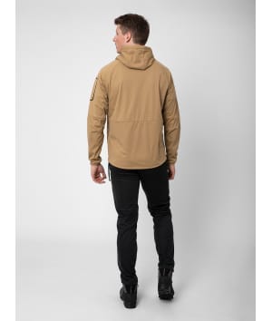 2117 7814912 men sibbhult thin softshell hoodie black front