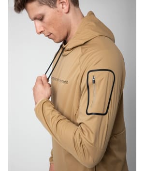 2117 7814912 men sibbhult thin softshell hoodie black front