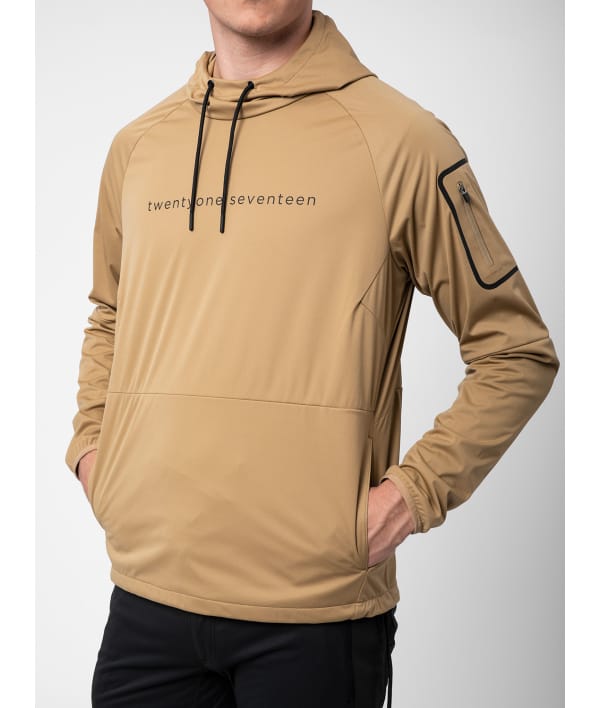 2117 7814912 men sibbhult thin softshell hoodie black front
