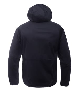 2117 7814912 men sibbhult thin softshell hoodie black front