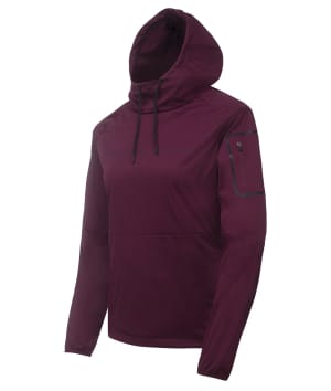 2117 7914912 women sibbhult hoodie dk plum front