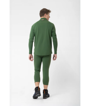 Undal stretchig mellanlager-half zip Herr